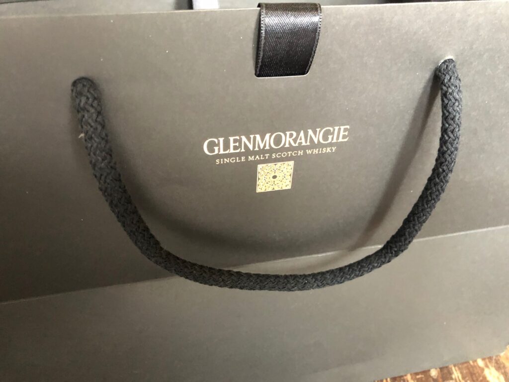 Gold Printed glenmorangie packaging
